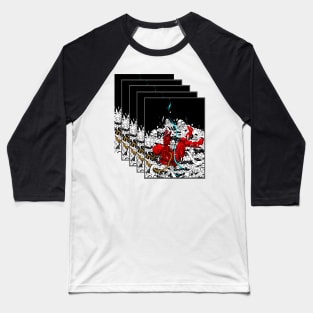 THE FALLING ASTRONAUT CARDS PILE Baseball T-Shirt